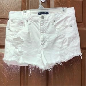 Aeropostale white shorts